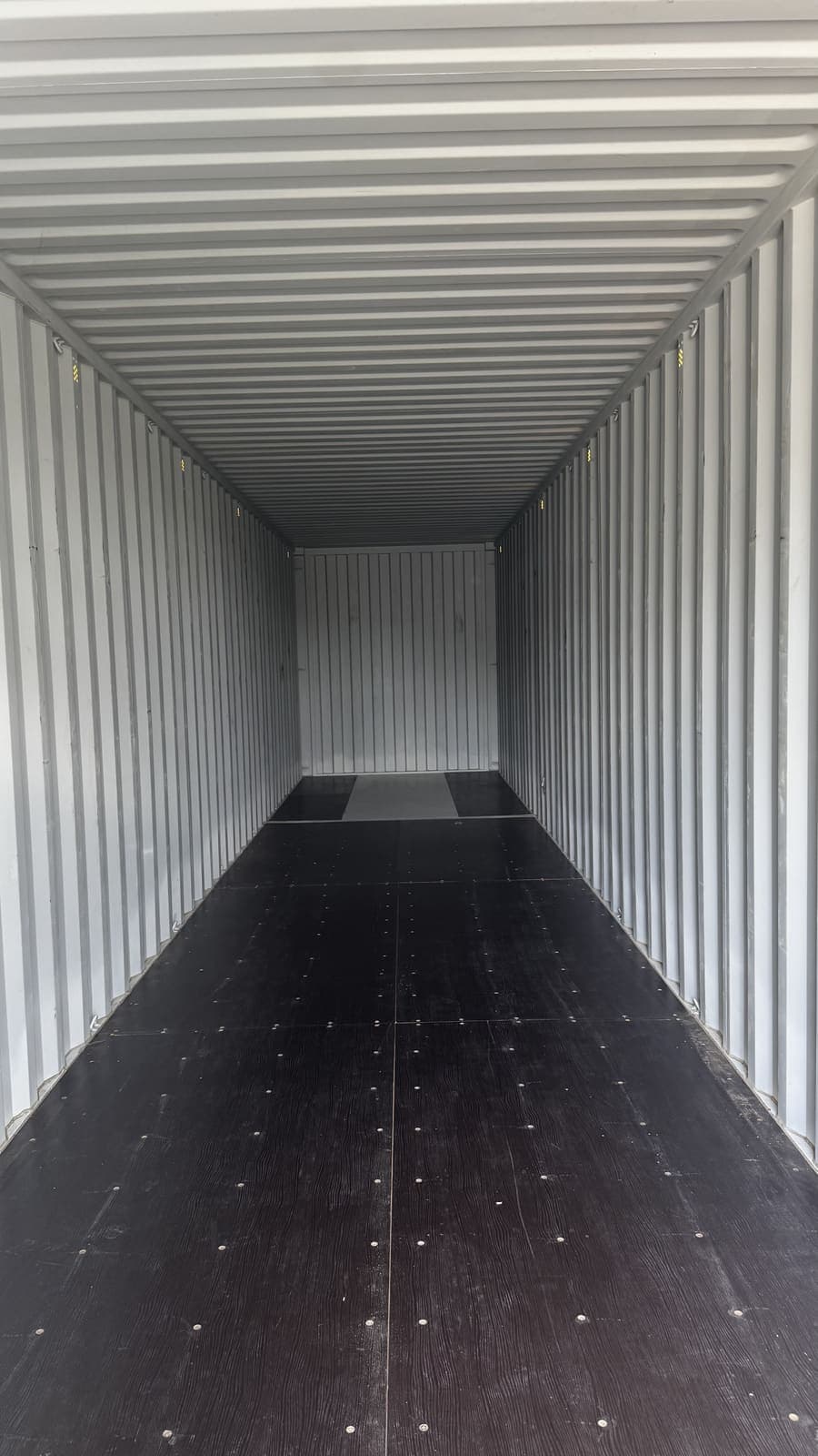40ft High Cube, новий — Внутрішній простір нового 40ft High Cube